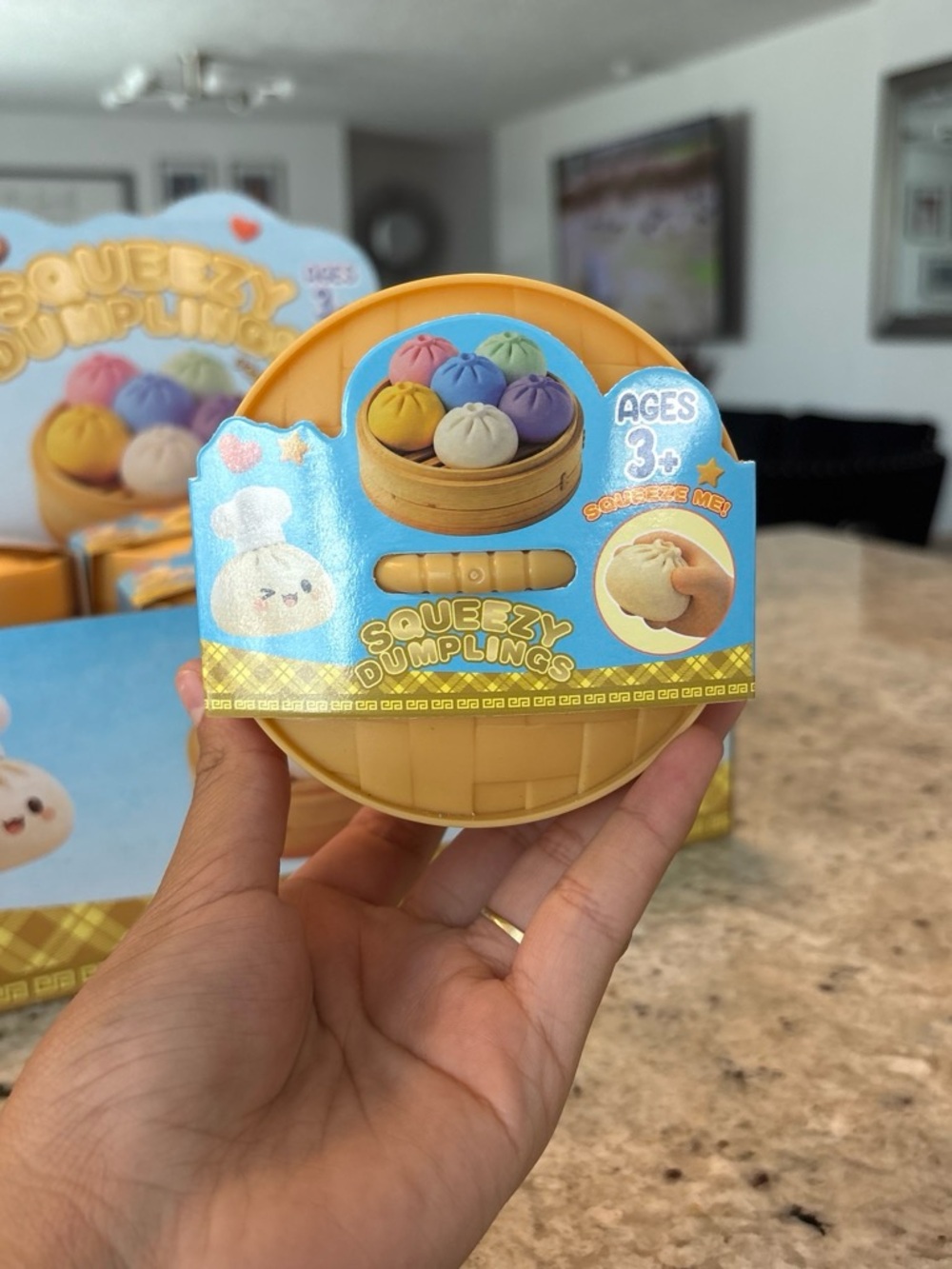 Kids Toy Set – Multicolor Squeezable Dumplings